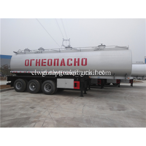 35000 Liter Tanker Bahan Bakar Minyak Semi Trailer